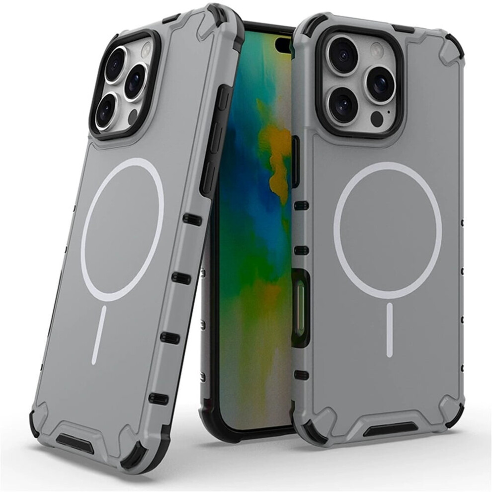 Airbag Case For Iphone 16 Pro Magsafe Compatible Grey 941196021052