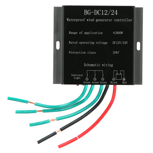 Automatic Voltage Identification Battery Charging Regulator With Short Circuit Protection And Integrated Module Design For Wind Generator Systems