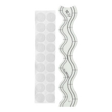 1/4In Acrylic Quilting Rulers Quilting Templates Double Side Waved Quilting Rulers Templates For Sewing Patchwork