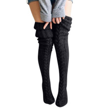 Chaussettes de compression pour femmes - Chaussettes épaisses et rembourrées, doublées thermiquement, indispensables pour les sports d'automne,