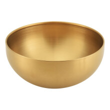 Large Capacity Stainless Steel Salad Bowls Korean Soup Rice Noodle Ramen Bowl Kitchen F wm58