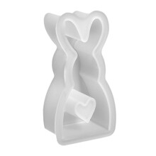 Easter Silicone Mold, 2-Pack Rabbit Shapes for Diy Cake Decorating, Chocolate, Soy Wax Candles, Easter Spring Crafts, Reusable Baking Molds (1 Pc)