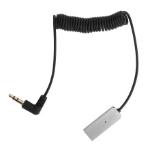 Bluetooth-vastaanotin alumiiniseoskuorella, teollisuusluokan materiaaleista, suorakulmainen 3,5 mm:n liitin, tukee stereomusiikkia ja