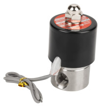 Elektrisches Magnetventil für Wasser, Luft und Diesel, stromlos geschlossen, Messinggehäuse, Bewässerungssteuerung, Flüssigkeitssteuerung,