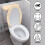 Toalettsitsöverdrag Polyester Elastisk Botten Justerbar 4
