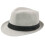 Ελαφρύ καπέλο Fedora για το καλοκαίρι, ανθεκτικό στο ξεθώριασμα, ευέλικτο για 1