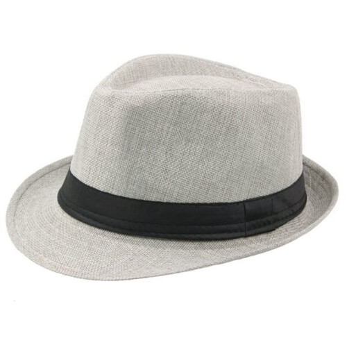 Ελαφρύ καπέλο Fedora για το καλοκαίρι, ανθεκτικό στο ξεθώριασμα, ευέλικτο για