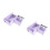 2Sets White Acrylic 3D DIY Apartment Model Kit for Architecture Study 8