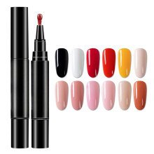 Nail Pen, Professional Nail Pen Set, 3 in 1 Quick Dry Polish Pens for Women, Easy Gel Nails Polish Pens for Nails Art (12 Colors Per Set)
