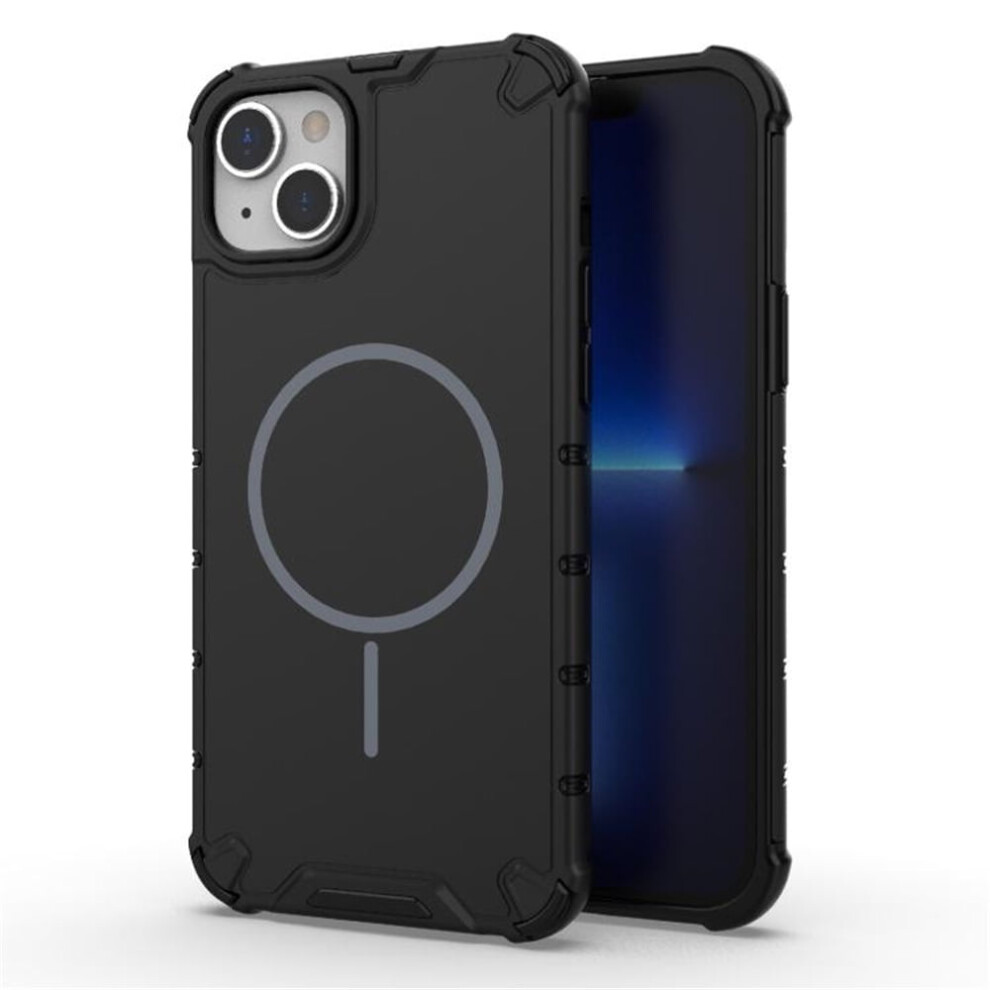 Iphone 14 Airbag Case Magsafe Compatible Anti-Fall Black 9152228947160