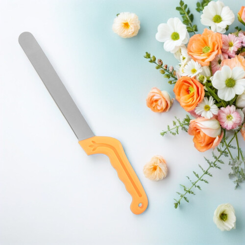 Ευέλικτα πορτοκαλί κοπτικά αφρού για λουλούδια με ελαφρύ σχεδιασμό για χρήση από