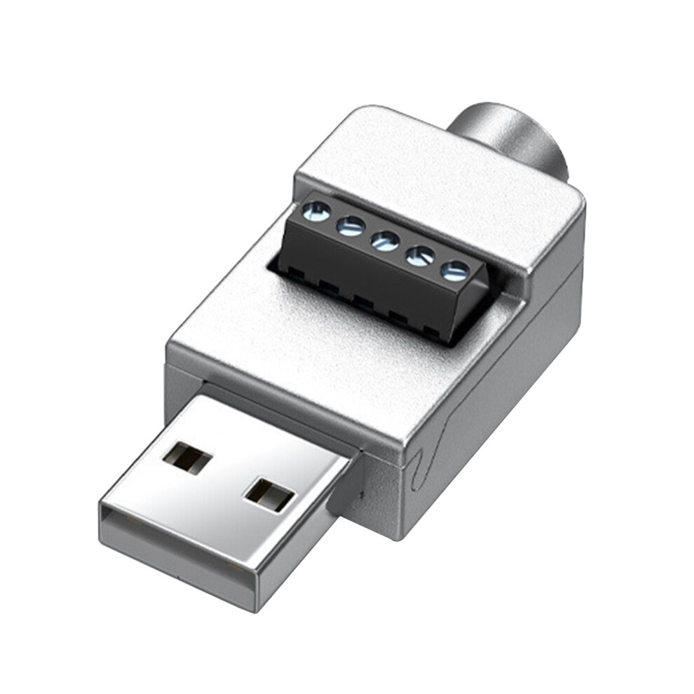 Usb 2.0 Connector Screw Terminals Solderless Block Adapter Usb 2.0 Repair Male Terminals Converter Connector For Usb 9193271842743