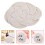 Woven Tray For Nails Woven Display Tray Flax 1Set 1