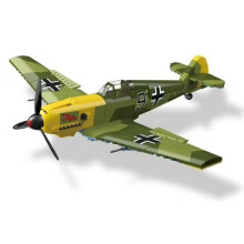 WW2 BF-109 Fighter Building Sets Compatible with Lego Army Military Classic Airplane Model Collectible WW2 for Adults 631PCS