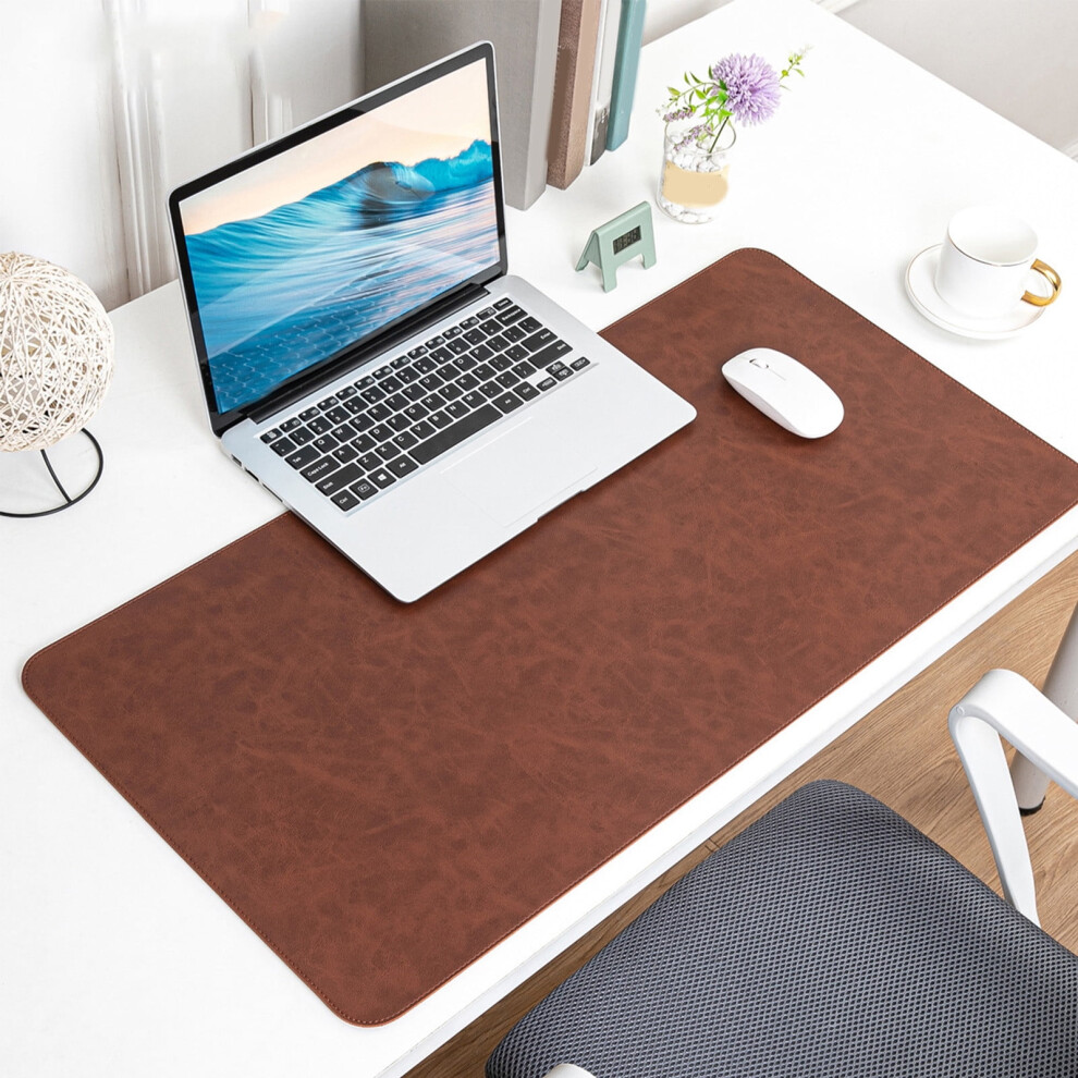 Large 40X80cm Gaming & Office Mouse Pad Â Non-Slip, Synthetic Leather + Cork Back, / Blue/Wine/Brown Black/Dark/Blue 9152228540361