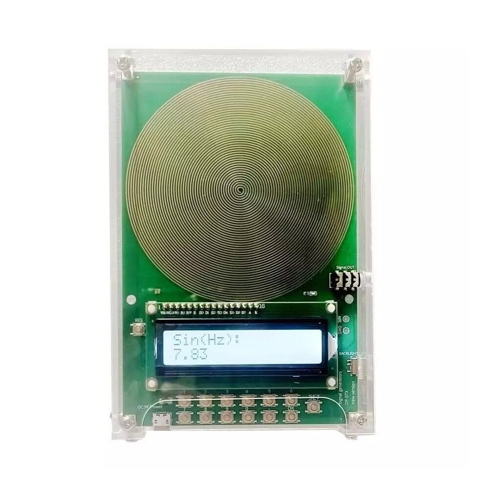 Green Schumann Wave Generator 7.83Hz Pure Sine Wave 0.01~30000Hz Fm Signal Generator