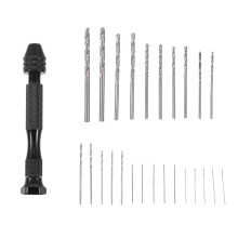 Pin Vise Hand Drill Manual Work DIY Tool Press Pen Black