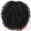 (Black) Perruque Synthétique Ondulée Femme 3