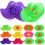 Σφυρίχτρα Plaything Lip Whistles σε διάφορα χρώματα, 20 τεμάχια, δώρα για πάρτι 4