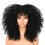(Black) Perruque Synthétique Ondulée Femme 4