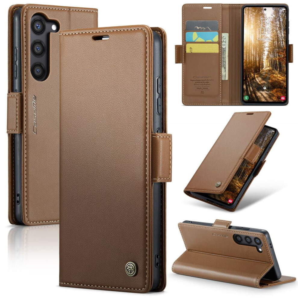 Caseme Wallet Case For Samsung Galaxy S24 Plus Leather Rfid 9130661421188