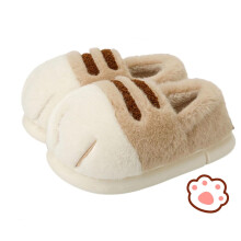 Adorable Cat Paw Slippers, Cozy and Fun Footwear for Kids and Adults, Ideal for Home Relaxation