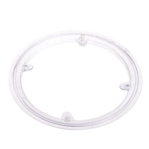 Bicycle chainring guard transparent 4-hole with screws