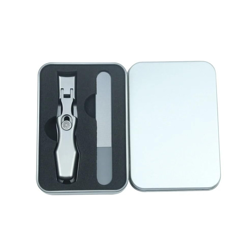 Silver Comfort Clip Nail Clipper Ultra Compatible With Sharp, Sturdy Fingernail & Toenail Clipper, Portable,