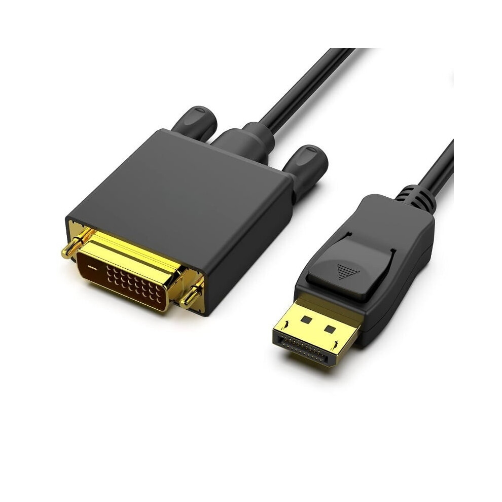 Displayport To Dvi 6Ft -Plated Cable Â Compatible With Lenovo, Dell, Hp & More Gold 9152228541467