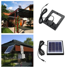 12V Solar Charger For 12V Batteries Portable Power Solar Panel Battery Charger Maintainer For Camera Webcam