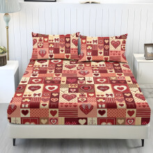 Peony Flower King Bed Sheet Set Cooling 3-Piece
