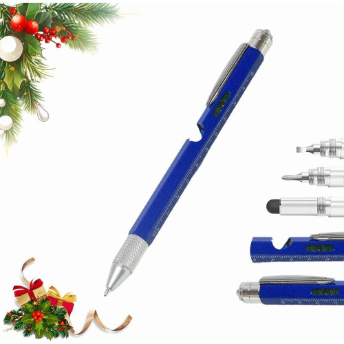 Multifunktionsstift mit LED-Licht, 9-in-1