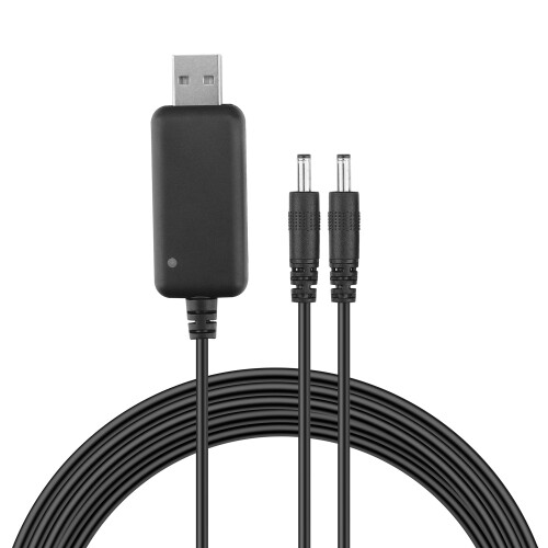 USB 5V til 8,4V lader for 7,4V Li-Polymer-batteri med oppvarming