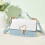 σετ DIY γυναικεία τσάντα crossbody σετ που περιλαμβάνει απομίμηση δέρματος, ύφασμα με 5