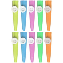 Music Instruments Kazoos Guitar Assorted Color 10Pcs