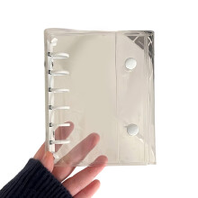 PVC-Ordnerhülle, wasserabweisend, 125 x 148 mm, 6 Ringe