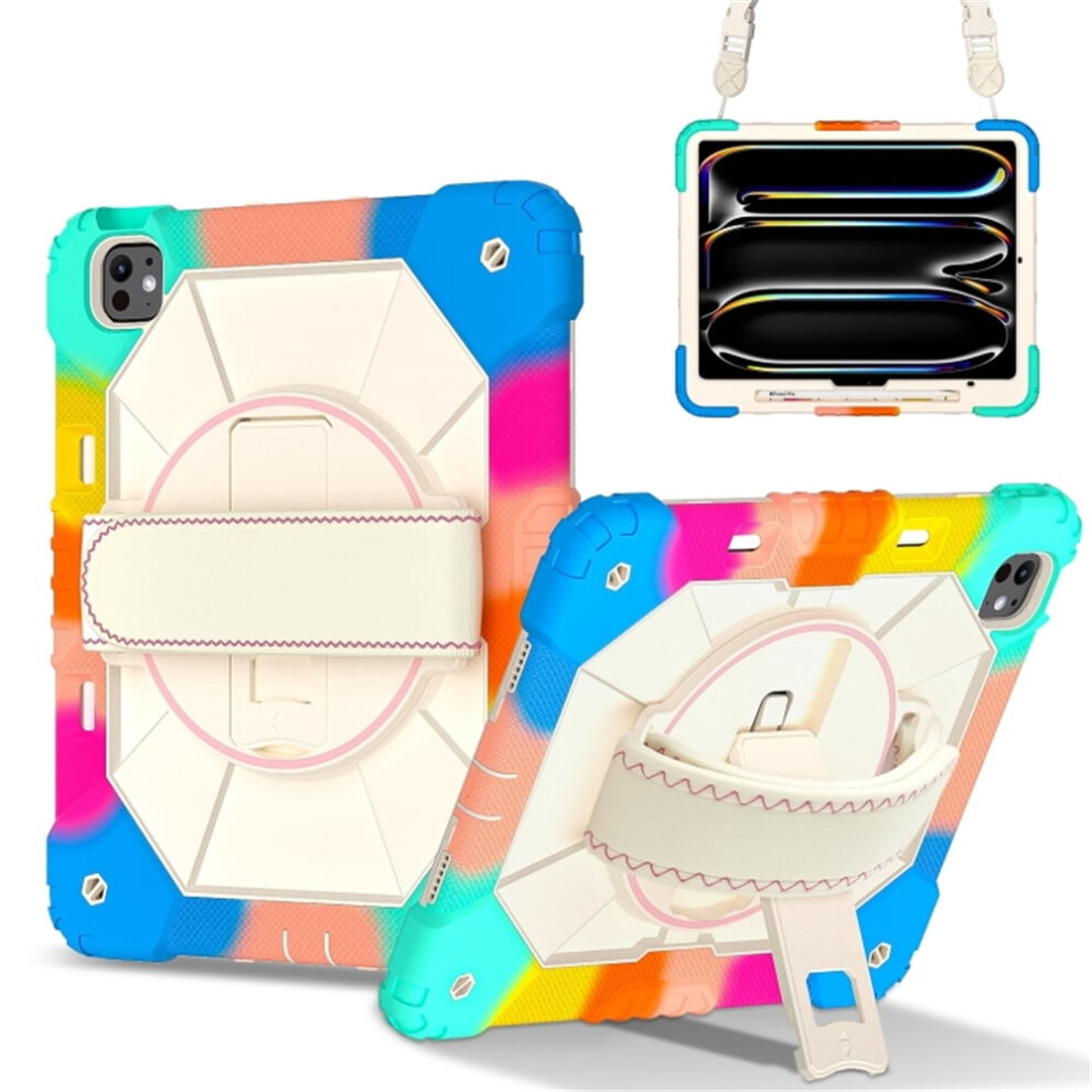 Ipad Pro 11 Shockproof Case With Rotating Handle And Strap 9087558887902