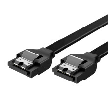 SSD Cable to Motherboard, Straight or Right Angle SSD Cables, 3 0 Data Cable with Locking Latch for HDD SSD and DVD Drives