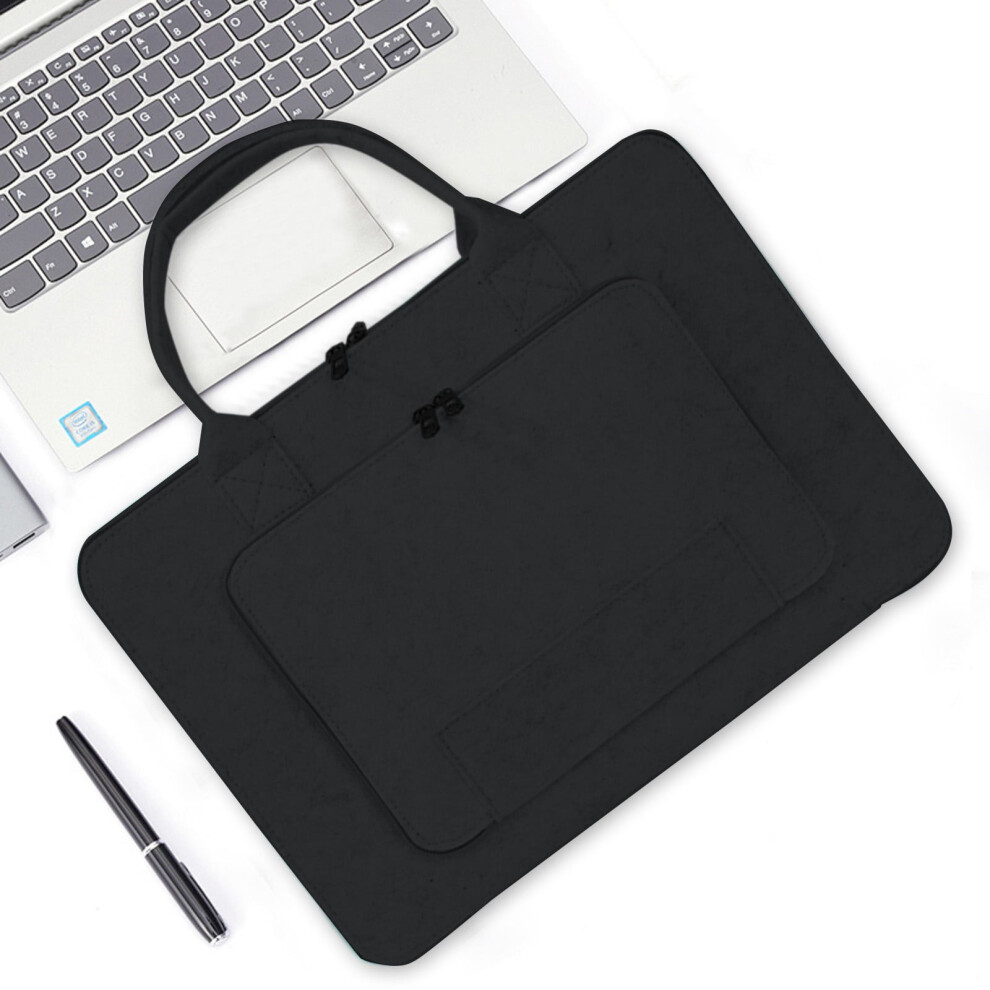 Colorful Felt Laptop Sleeve Case Â Large Capacity, Protective Liner With Handle, Compatible With Tablets & Laptops 9165521651894