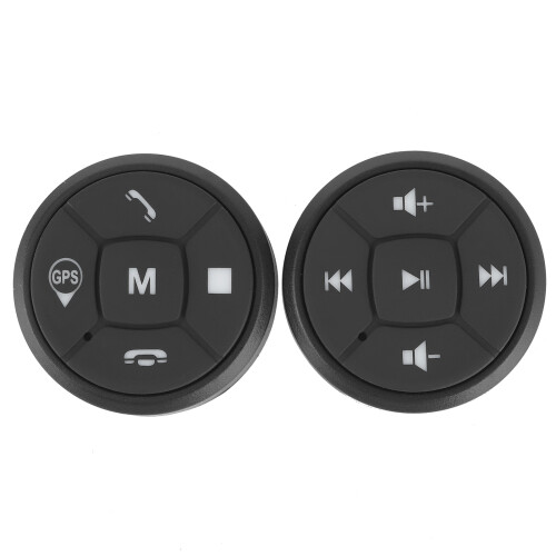 Bouton multimédia Bluetooth, télécommande au volant, démarrage Siri, compatible iOS, installation rapide, grande durabilité, conception robuste, 2