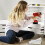 4Sets White Plastic Drawer Slides Under Drawer Rails for Smooth Cabinet Drawers 4