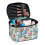 Make-up organizer tas van polyester met hortensia-patroon, groot formaat 1