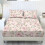 Full Size Sheet Set Soft Cooling Polyester Peony Pink 1