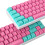Gaming Keyboard Mechanical Linear Red 65% Wired 6