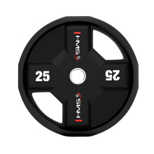 Olympische Polyurethan-Hantelscheibe, 25 kg