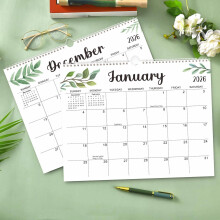 Calendrier de l'Avent 2025-2026 (en anglais) - Format spirale - 14,18 x 11,03 cm