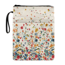 Polyesterpåse med dragkedja 28,5 x 21,5 cm för inbunden