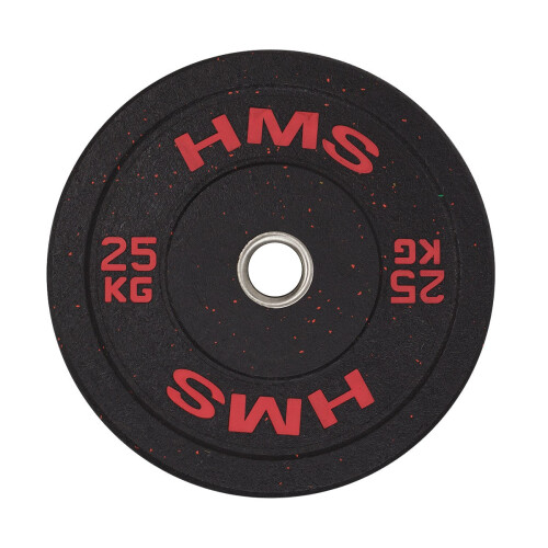 25 kg Olympische Stoßfängerplatte, Rot