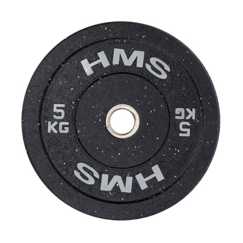 Olympische Bumper Plate, 5 kg, Grau