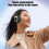 Ασύρματα ακουστικά Bluetooth, πτυσσόμενα, ANC, μπαταρία 30 ωρών, δερμάτινα μαξιλαράκια 5